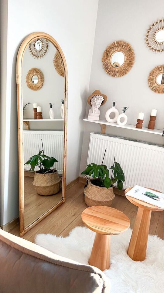 Bambu Boy Ayna Çerçevesi (75cm*170cm)