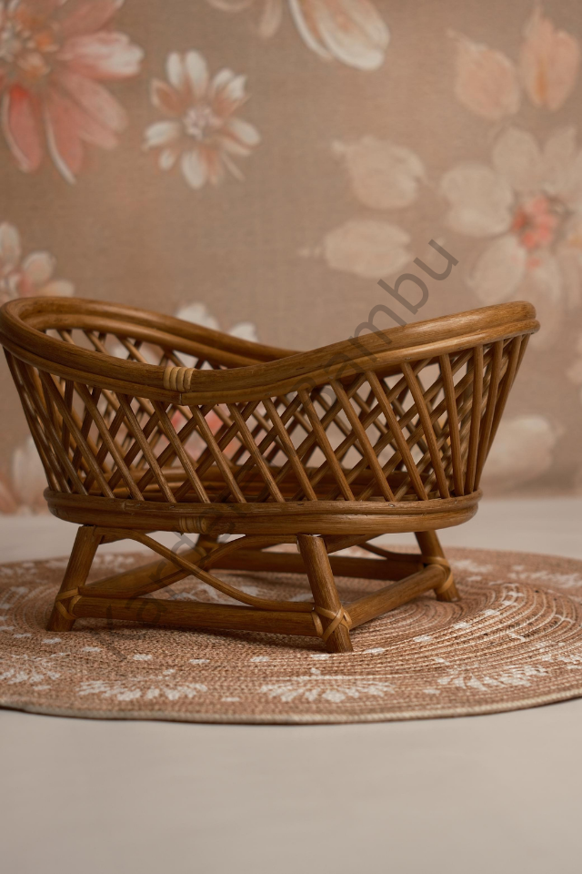 Baklava Model Yüksek Bambu Çekim Yatağı /  Bambu Props