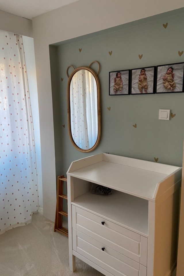 Bambu Panda Ayna Çerçevesi