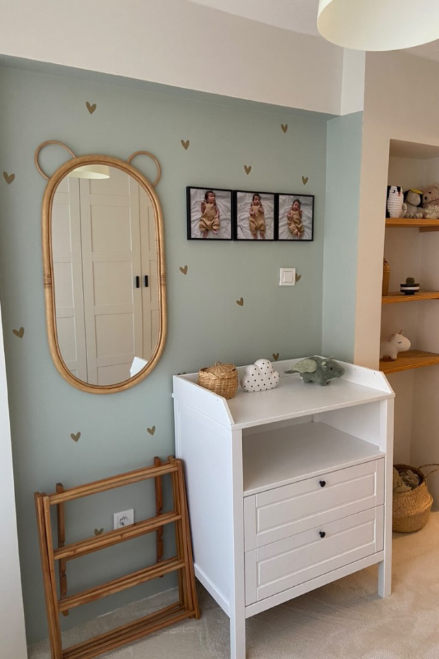 Bambu Panda Ayna Çerçevesi