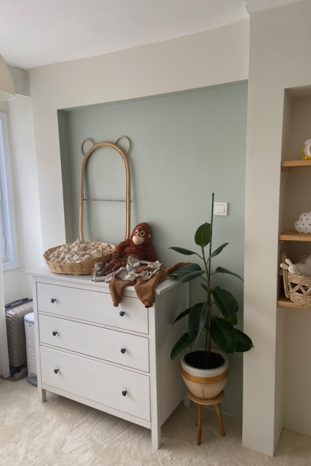 Bambu Panda Ayna Çerçevesi